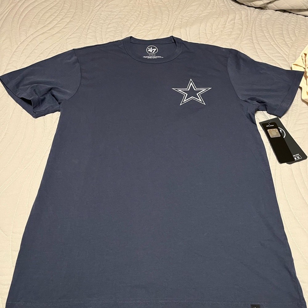 Dallas Cowboy 47 Brand NFL Short Sleeve T shirt Size Medium